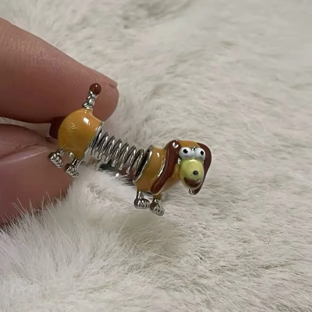 Cute sausage Dog Ring dachshund ring Adjustable